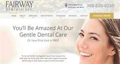 Desktop Screenshot of fairwaydentalcare.com