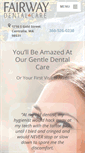 Mobile Screenshot of fairwaydentalcare.com